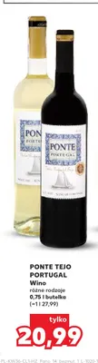 Wino Ponte Tejo Portugal promocja w Kaufland