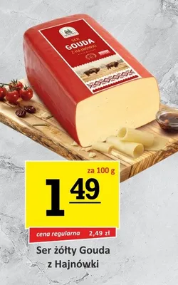 Ser żółty Gouda z Hajnówki promocja w Gram Market
