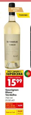 Wino białe Verdelho promocja w Biedronka