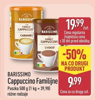 Cappuccino Familijne różne rodzaje promocja w Aldi