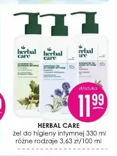Żel do higieny intymnej Herbal Care promocja w Drogerie Jasmin