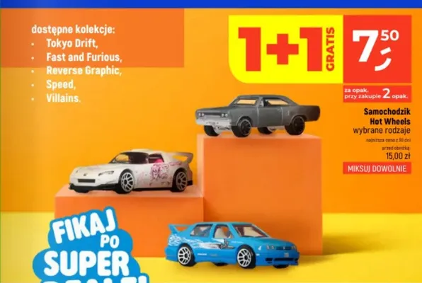 Samochodzik Hot Wheels promocja w Dealz