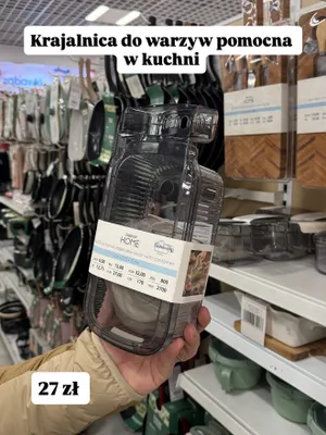 Krajalnica do warzyw z pojemnikiem promocja w Pepco