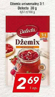 Dżemix uniwersalny 3:1 Delecta promocja w LEWIATAN