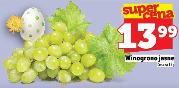 Winogrono jasne promocja w TOPAZ