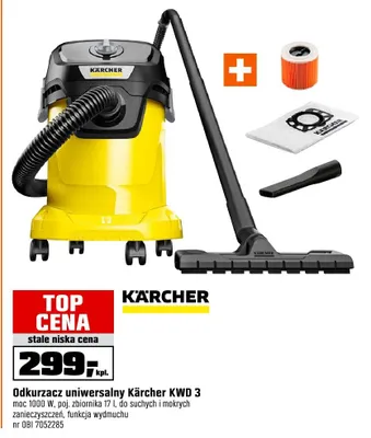 Odkurzacz uniwersalny Kärcher KWD 3 promocja w OBI