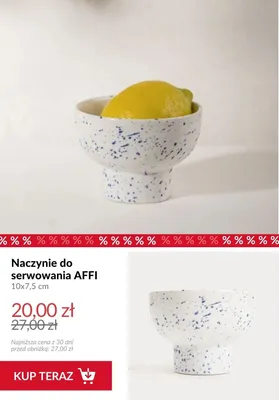 Naczynie do serwowania AFFI promocja w Homla