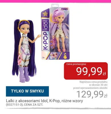 Lalka z akcesoriami Idol promocja w Smyk