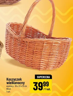 Koszyczek wielkanocny promocja w POLOmarket