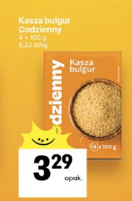 Kasza bulgur Codzienny promocja w Delikatesy Centrum