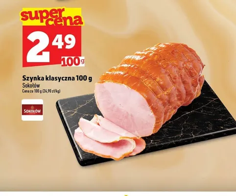 Szynka klasyczna Sokołów promocja w TOPAZ