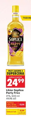 Likier Soplica Party Frizz promocja w Biedronka