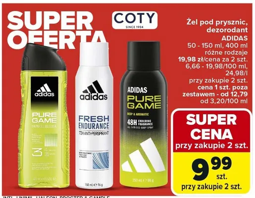 Żel pod prysznic Pure Game promocja w Carrefour
