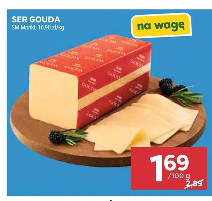 Ser gouda SM Mońki promocja w Stokrotka