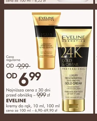 Kremy do rąk Eveline promocja w Super-Pharm