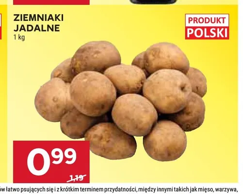 Ziemniaki jadalne promocja w Stokrotka