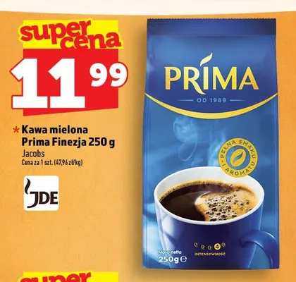 Kawa mielona Prima Finezja promocja w TOPAZ