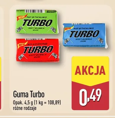 Guma Turbo promocja w Aldi