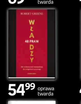 Książka 48 praw władzy Robert Greene promocja w Empik