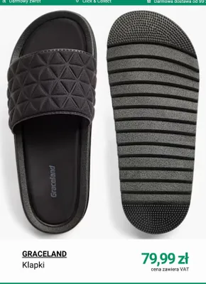 Klapki Graceland promocja w Deichmann