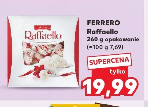Praliny Ferrero Raffaello promocja w Kaufland