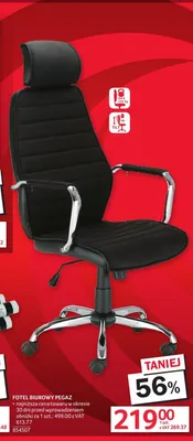 Fotel biurowy Pegaz promocja w Selgros