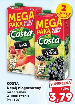 Napój niegazowany czarna porzeczka promocja w Kaufland