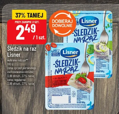 Śledzie na raz promocja w POLOmarket