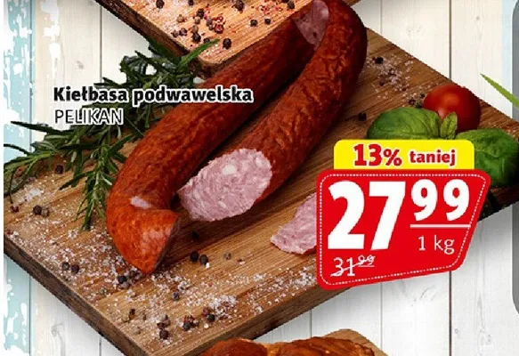 Kielbasa podwawelska promocja w Prim Market