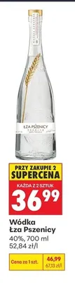 Wódka Łza Pszenicy 40% promocja w Biedronka