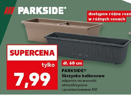 Skrzynka balkonowa  promocja w Kaufland