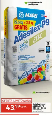 Klej elastyczny Adesilex P9 Mapei promocja w Leroy Merlin