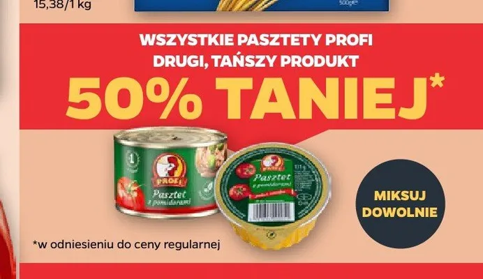Pasztet Profi promocja w Netto