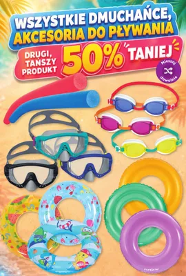 Makaron do pływania promocja w Dino