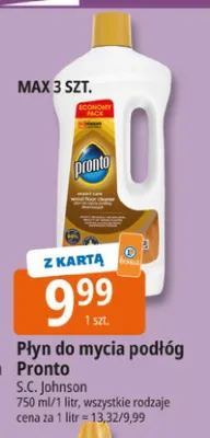 Płyn do mycia podłóg expert care wood floor cleaner promocja w Leclerc