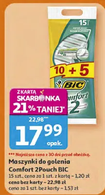 Maszynki do golenia promocja w Auchan