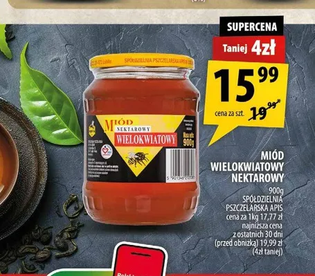 Miód nektarowy wielokwiatowy Apis promocja w Arhelan