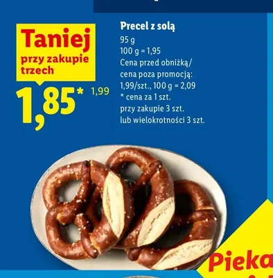 Precel z solą promocja w Lidl