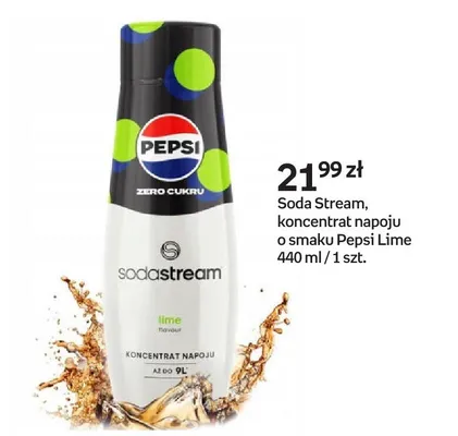 Koncentrat napoju o smaku Pepsi Lime promocja w Empik
