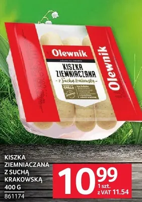 Kiszka ziemniaczana Olewnik krakowska 400 g promocja w Selgros
