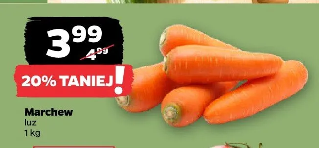 Marchew promocja w Netto