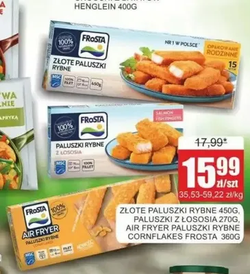 Złote paluszki rybne Frosta promocja w Bingo