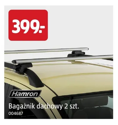 Bagażnik dachowy 2 szt. Hamron promocja w Jula