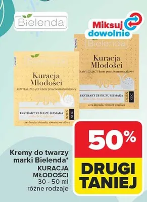 Krem do twarzy Kuracja Młodości promocja w Carrefour