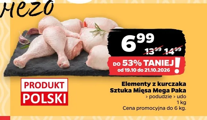 Udo z kurczaka Mega Paka Sztuka Mięsa promocja w Netto