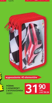 Piórnik 3-komorowy z wyposażeniem Gimboo promocja w Selgros