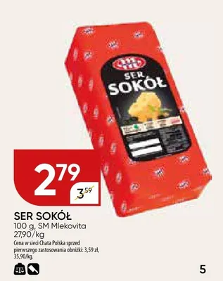 Ser sokół promocja w Chata Polska