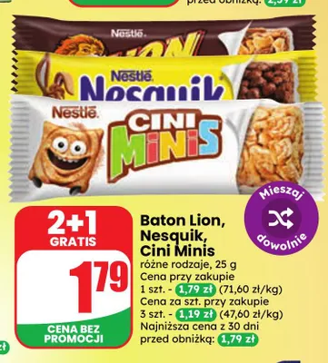 Baton Lion promocja w Dino