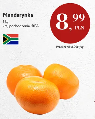 Mandarynki promocja w Market Point