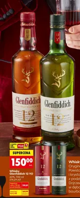 Whisky Glenfiddich 12 YO promocja w Biedronka